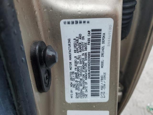 Photo 11 VIN: 1NXBU40E99Z009989 - TOYOTA COROLLA 