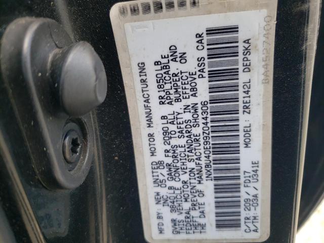 Photo 11 VIN: 1NXBU40E99Z044306 - TOYOTA COROLLA 