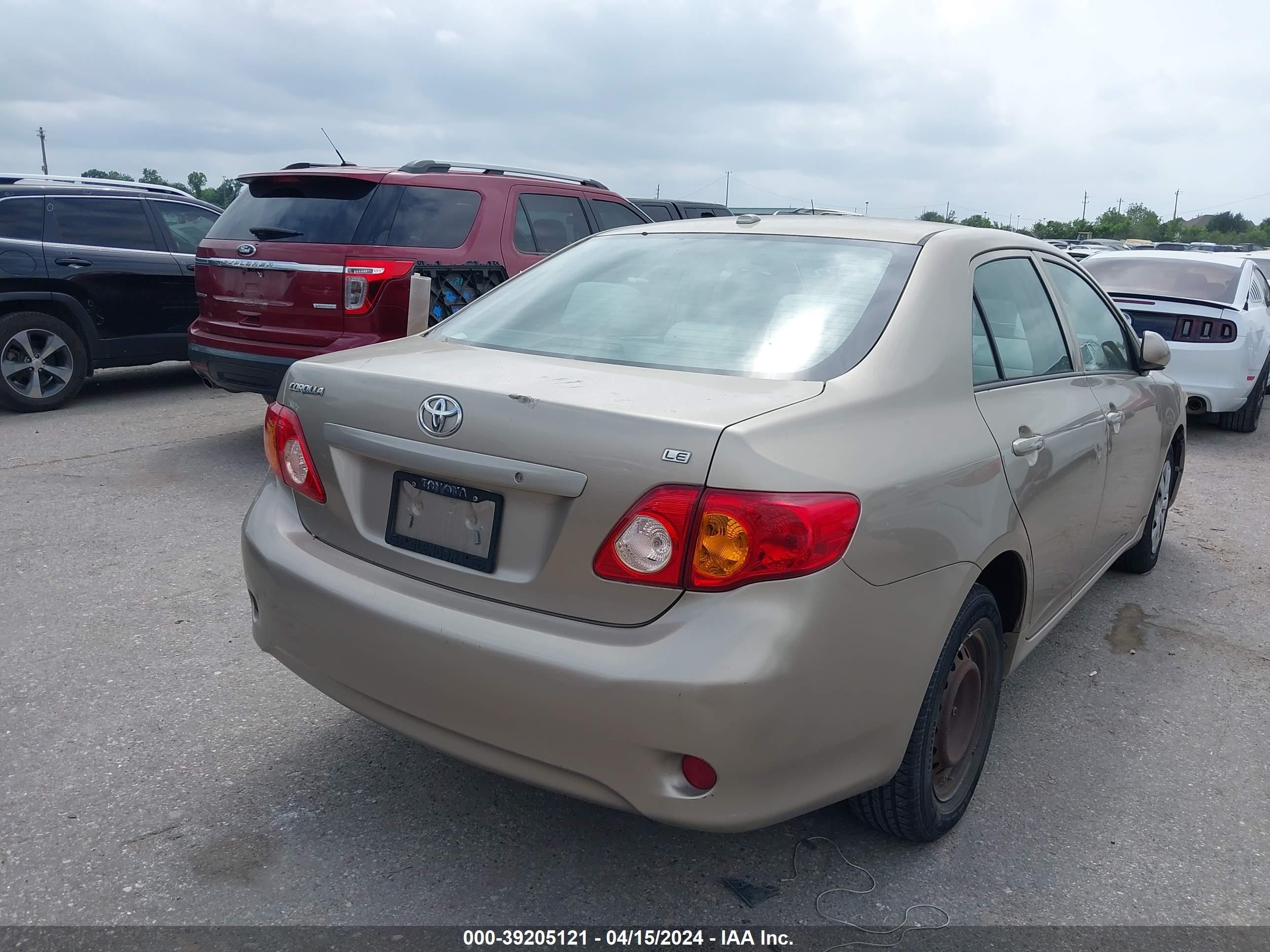 Photo 3 VIN: 1NXBU40E99Z049179 - TOYOTA COROLLA 