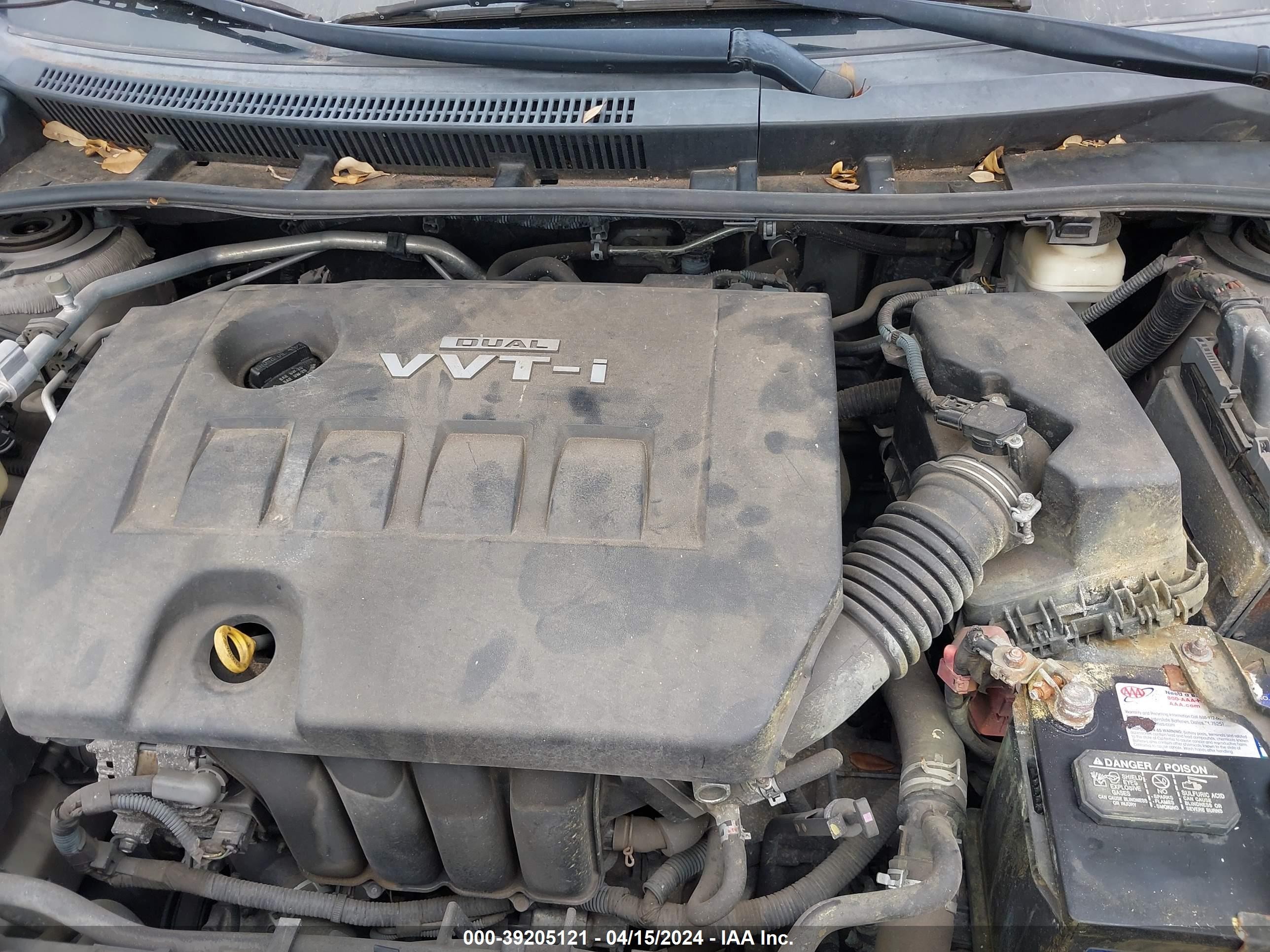 Photo 9 VIN: 1NXBU40E99Z049179 - TOYOTA COROLLA 