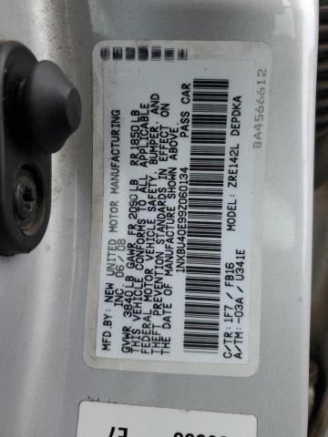 Photo 11 VIN: 1NXBU40E99Z060134 - TOYOTA COROLLA 