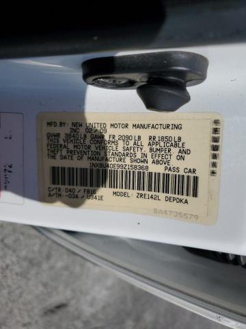 Photo 11 VIN: 1NXBU40E99Z158368 - TOYOTA COROLLA 