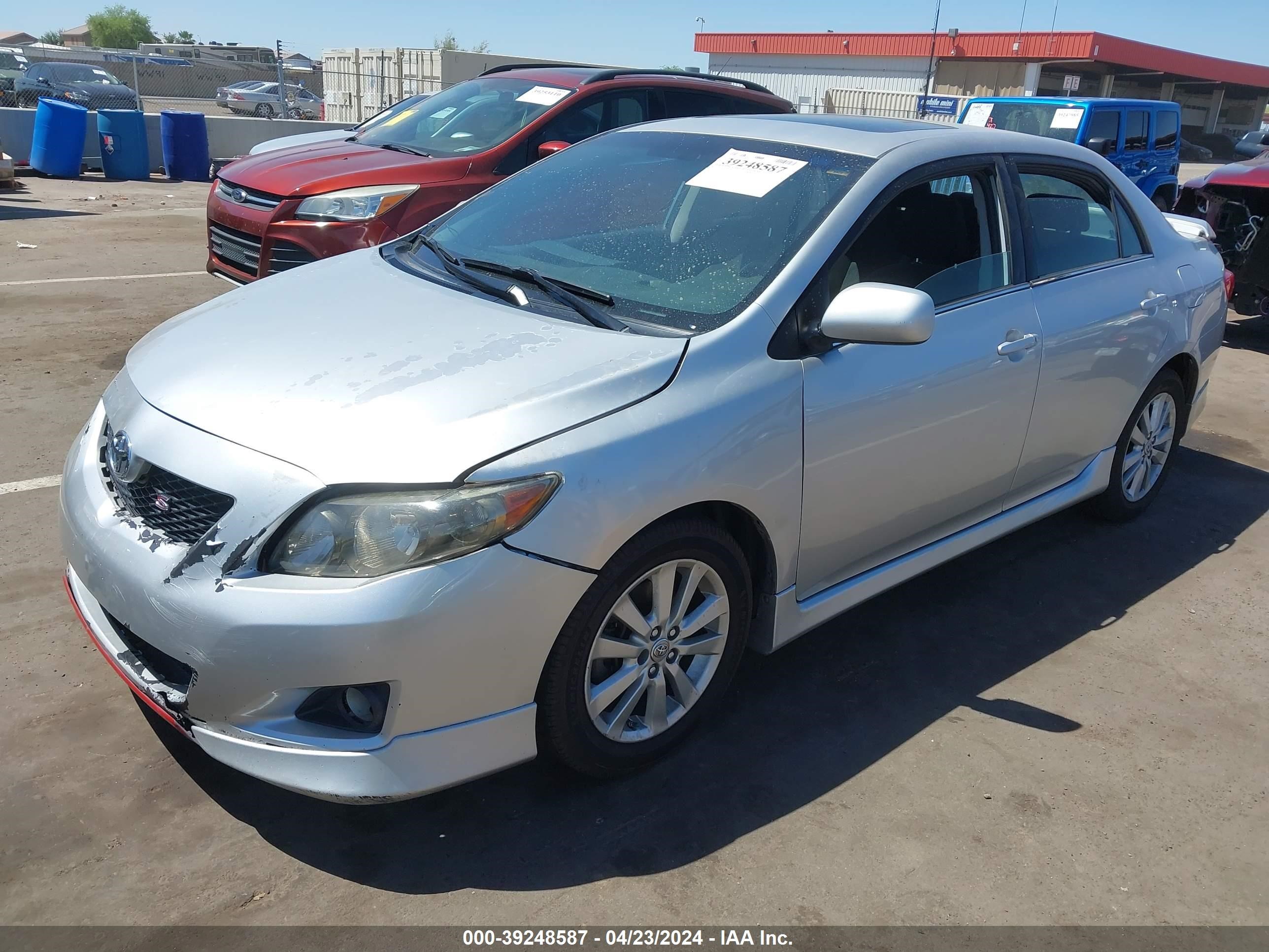 Photo 1 VIN: 1NXBU40EX9Z085110 - TOYOTA COROLLA 