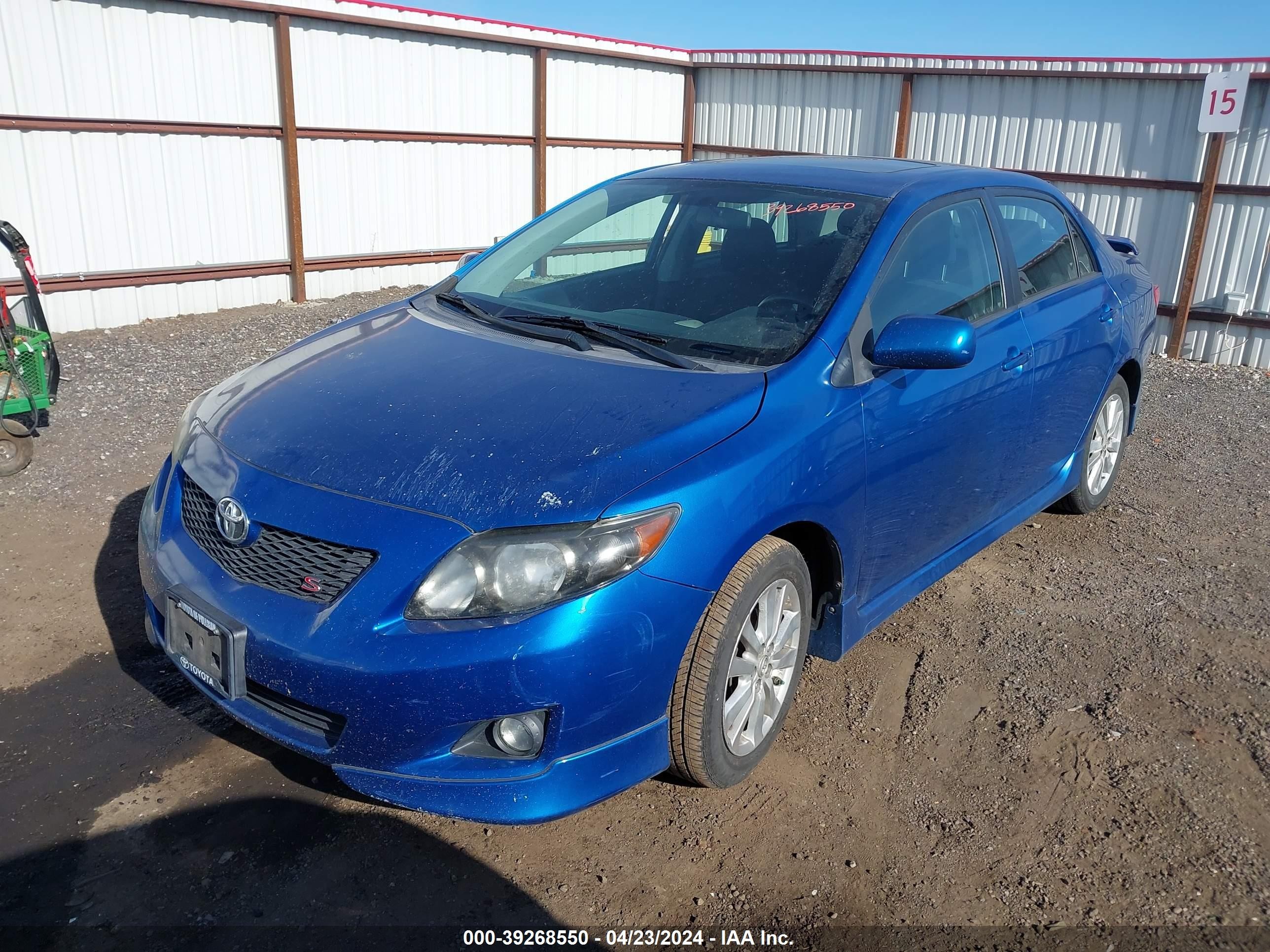 Photo 1 VIN: 1NXBU40EX9Z136668 - TOYOTA COROLLA 