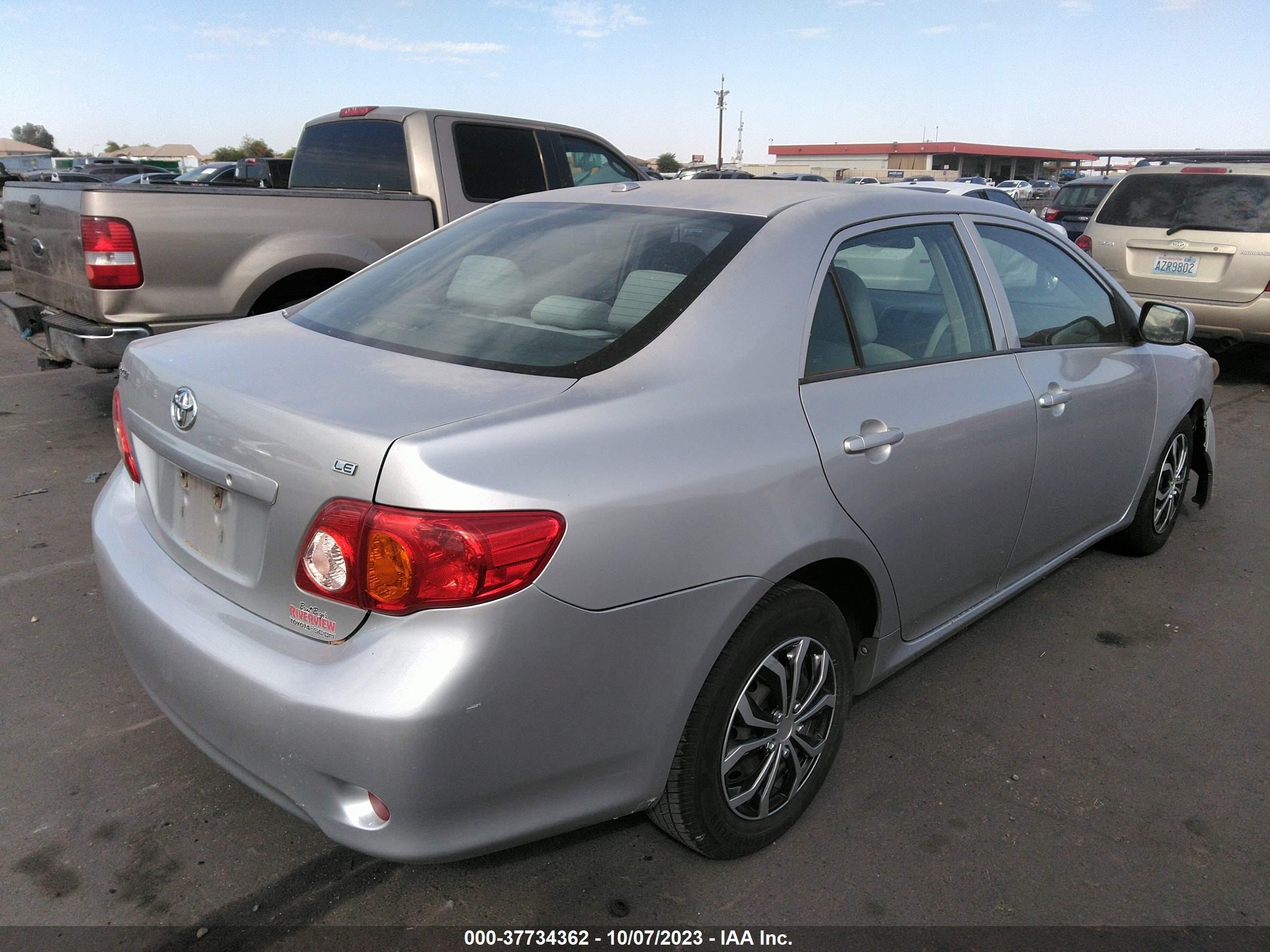 Photo 3 VIN: 1NXBU40EX9Z154121 - TOYOTA COROLLA 