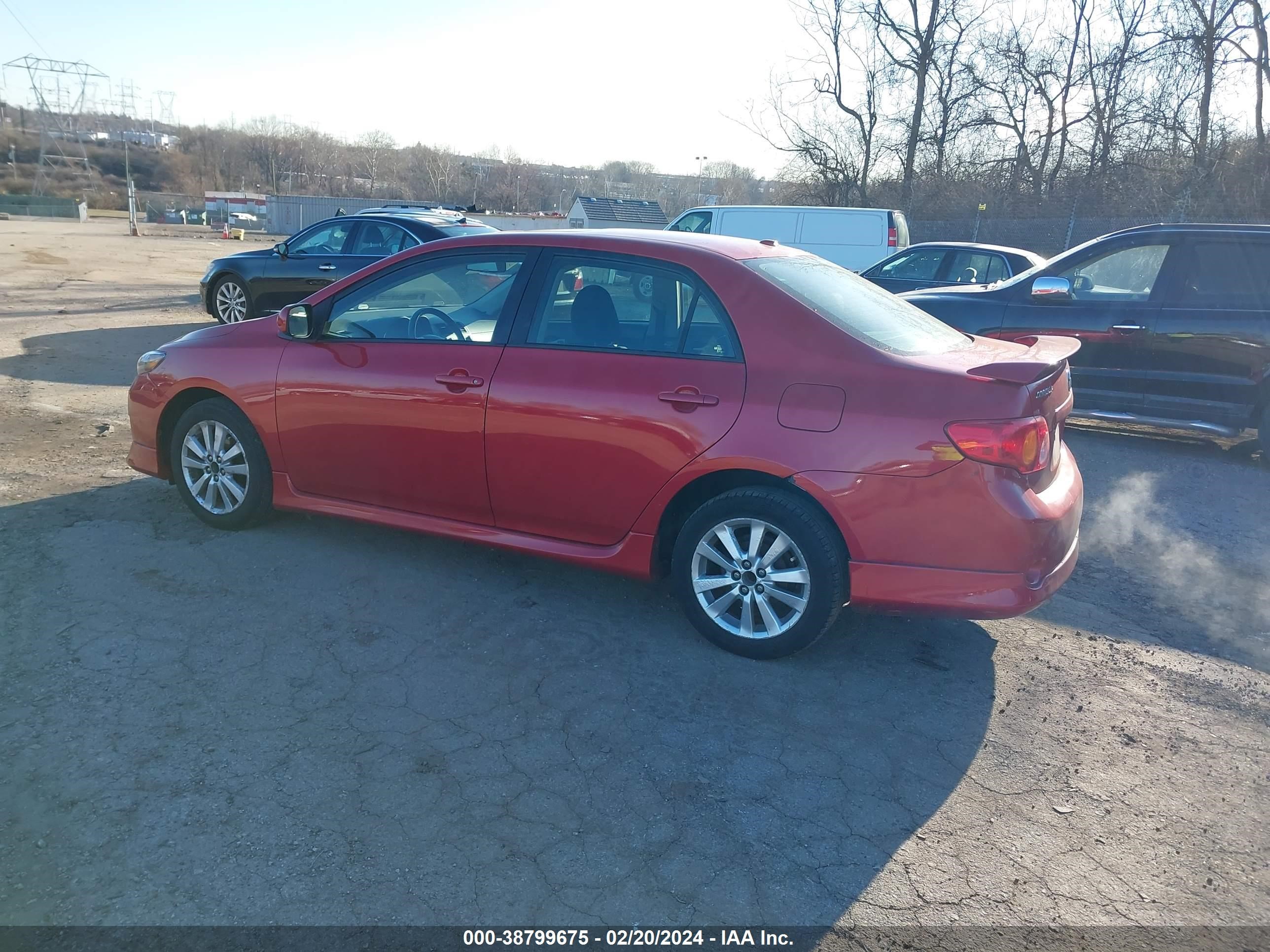 Photo 2 VIN: 1NXBU40EX9Z158086 - TOYOTA COROLLA 