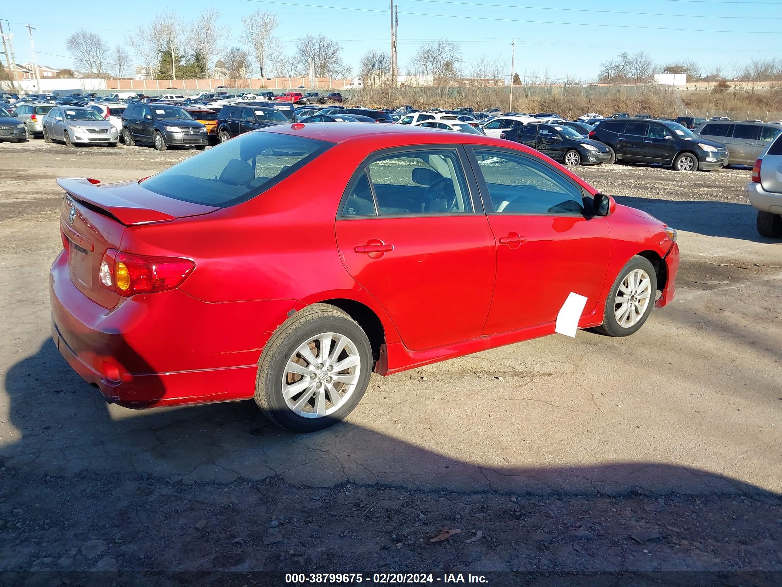 Photo 3 VIN: 1NXBU40EX9Z158086 - TOYOTA COROLLA 