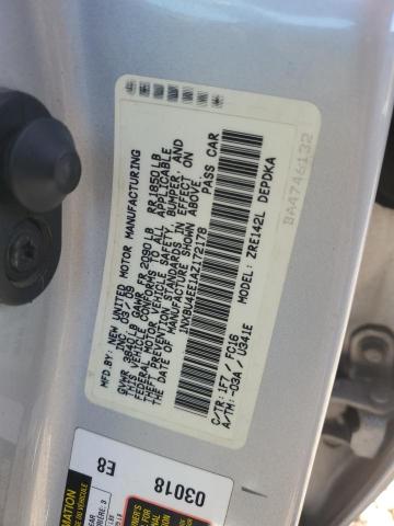 Photo 11 VIN: 1NXBU4EE1AZ172178 - TOYOTA COROLLA BA 