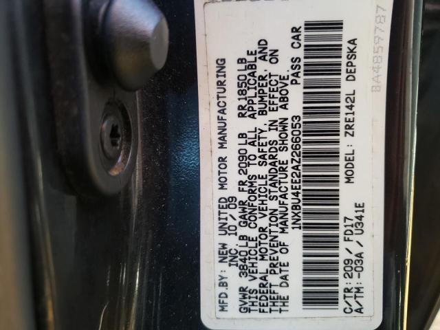 Photo 9 VIN: 1NXBU4EE2AZ266053 - TOYOTA COROLLA BA 