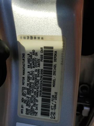 Photo 9 VIN: 1NXBU4EE2AZ381896 - TOYOTA COROLLA LE 