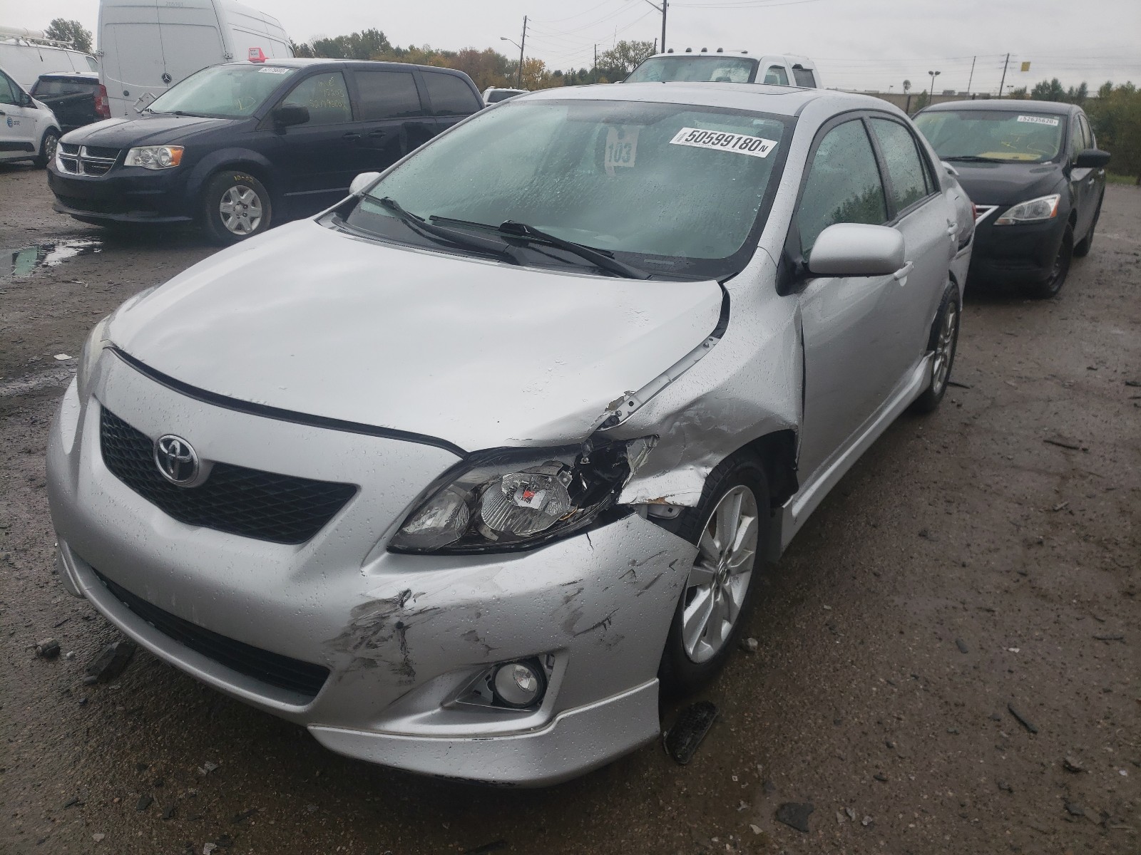 Photo 1 VIN: 1NXBU4EE2AZ385849 - TOYOTA COROLLA BA 