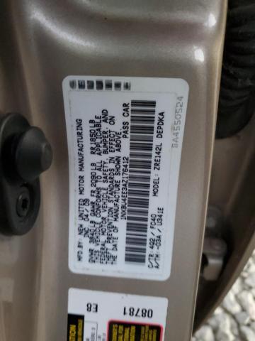 Photo 12 VIN: 1NXBU4EE3AZ176412 - TOYOTA COROLLA BA 