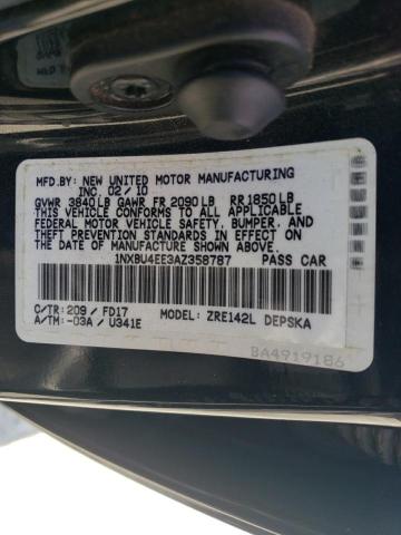 Photo 11 VIN: 1NXBU4EE3AZ358787 - TOYOTA COROLLA MA 