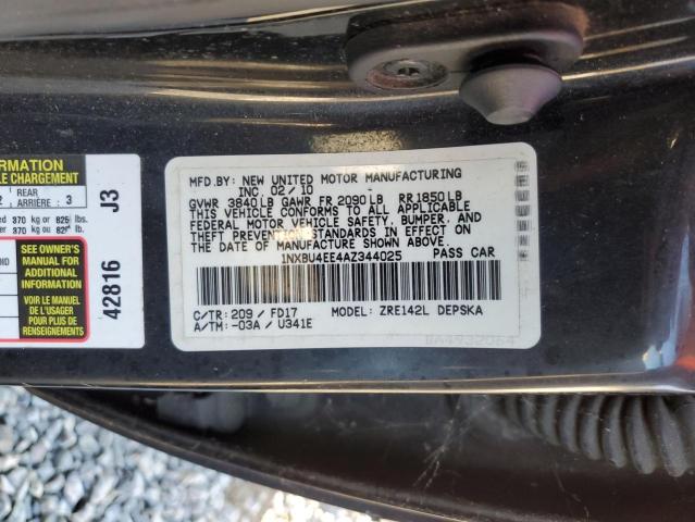 Photo 11 VIN: 1NXBU4EE4AZ344025 - TOYOTA COROLLA BA 