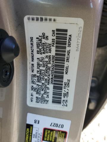 Photo 12 VIN: 1NXBU4EE5AZ214092 - TOYOTA COROLLA BA 