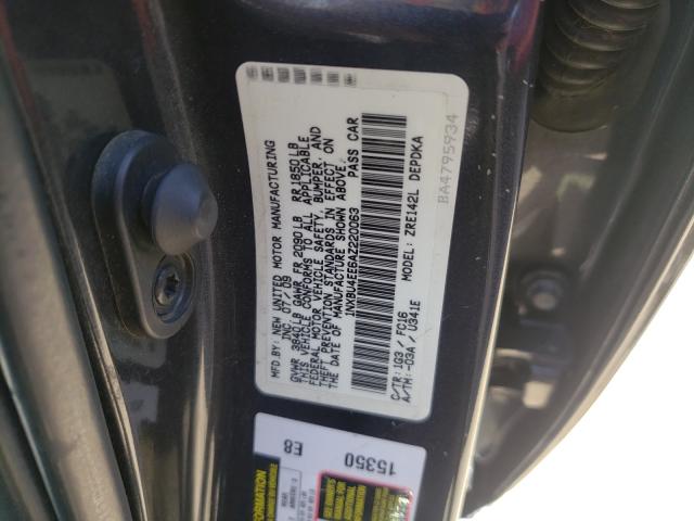 Photo 9 VIN: 1NXBU4EE6AZ220063 - TOYOTA COROLLA BA 