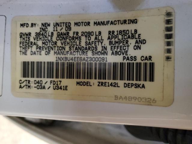 Photo 11 VIN: 1NXBU4EE6AZ300091 - TOYOTA COROLLA 