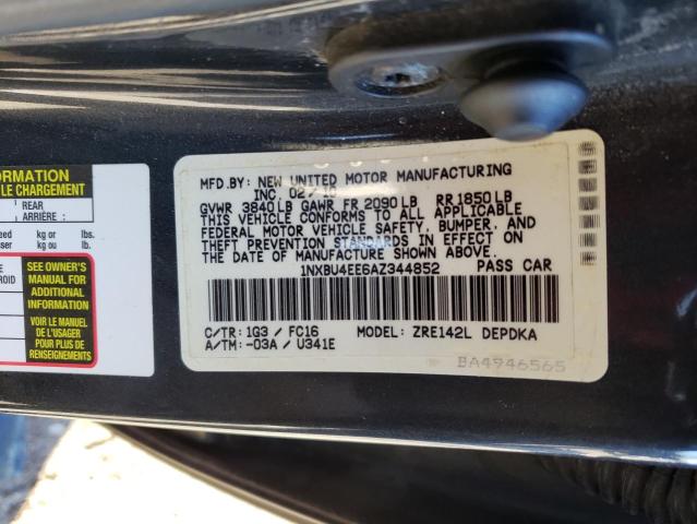 Photo 11 VIN: 1NXBU4EE6AZ344852 - TOYOTA COROLLA BA 