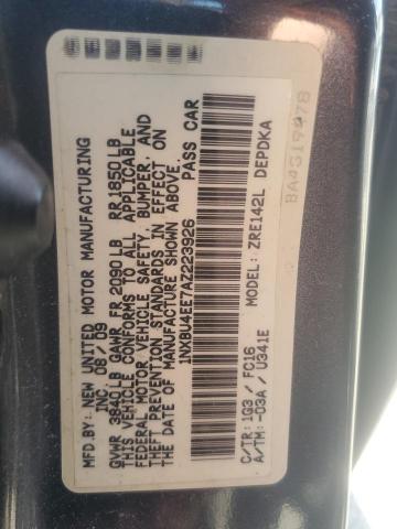 Photo 11 VIN: 1NXBU4EE7AZ223926 - TOYOTA COROLLA BA 