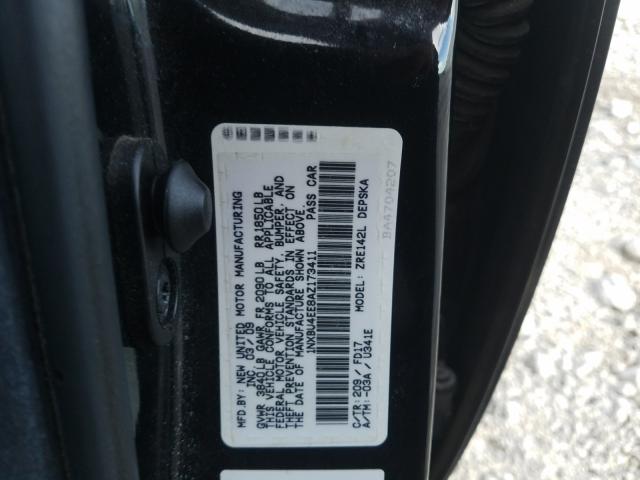 Photo 9 VIN: 1NXBU4EE8AZ173411 - TOYOTA COROLLA BA 