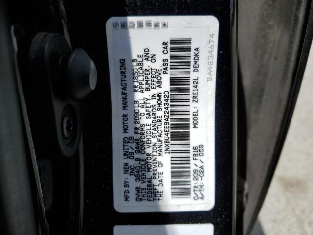 Photo 11 VIN: 1NXBU4EE9AZ243420 - TOYOTA COROLLA BA 