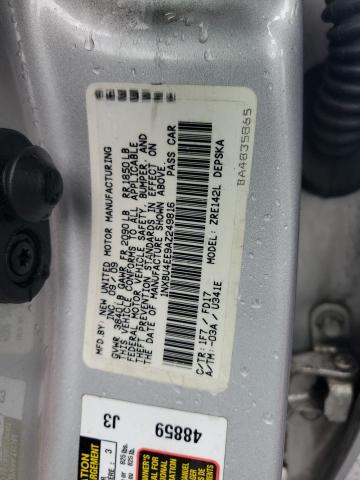 Photo 11 VIN: 1NXBU4EE9AZ249816 - TOYOTA COROLLA 