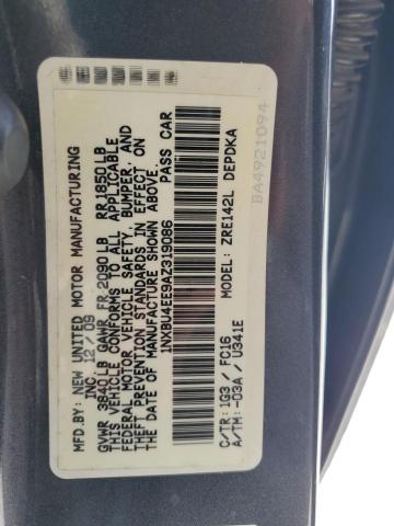 Photo 11 VIN: 1NXBU4EE9AZ319086 - TOYOTA COROLLA BA 