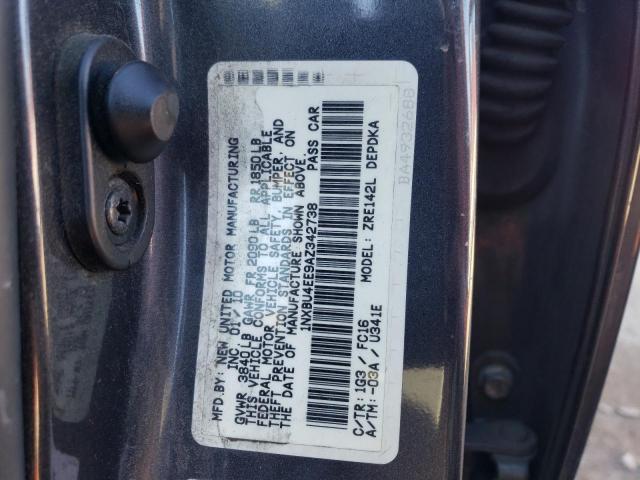 Photo 11 VIN: 1NXBU4EE9AZ342738 - TOYOTA COROLLA BA 