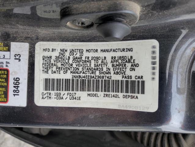 Photo 11 VIN: 1NXBU4EE9AZ368742 - TOYOTA COROLLA 