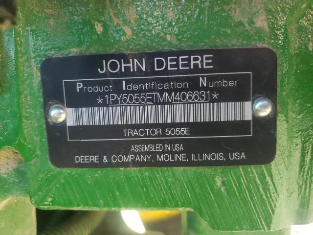 Photo 9 VIN: 1PY5055ETMM406631 - JOHN DEERE 5055E 