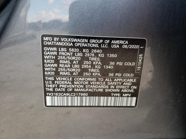 Photo 13 VIN: 1V21E2CA9LC217960 - VOLKSWAGEN ATLAS 