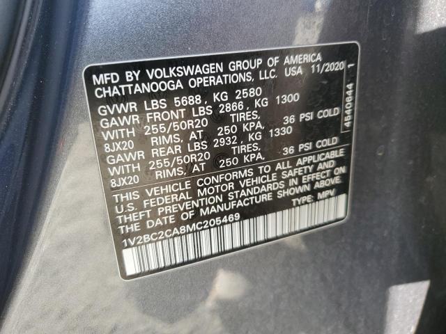 Photo 12 VIN: 1V2BC2CA8MC205469 - VOLKSWAGEN ATLAS 