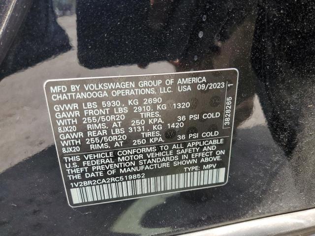 Photo 13 VIN: 1V2BR2CA2RC519852 - VOLKSWAGEN ATLAS SEL 