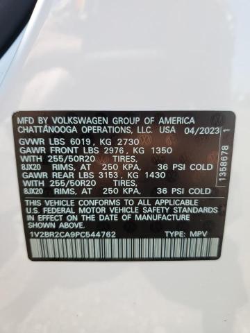 Photo 12 VIN: 1V2BR2CA9PC544762 - VOLKSWAGEN ATLAS SEL 