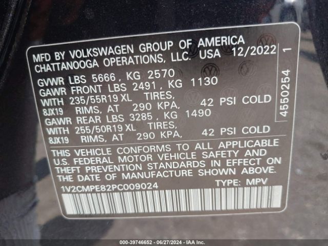 Photo 8 VIN: 1V2CMPE82PC009024 - VOLKSWAGEN ID.4 