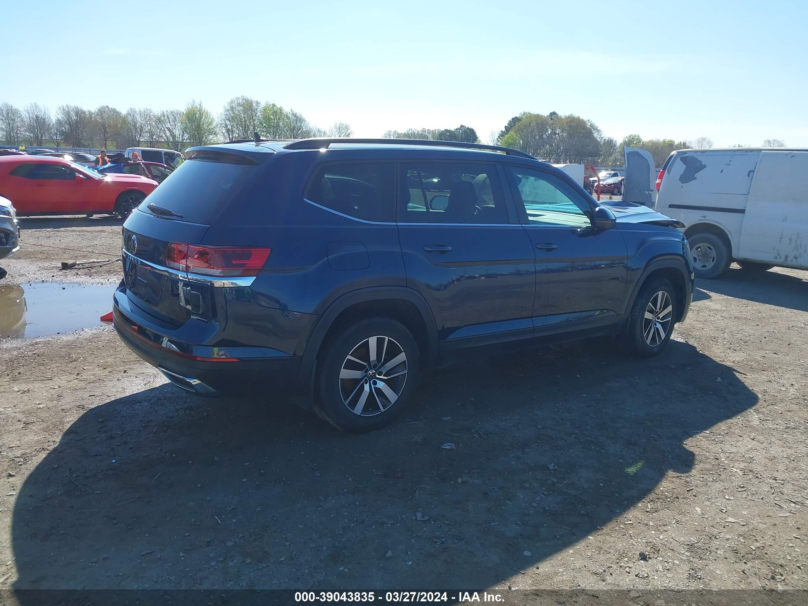 Photo 3 VIN: 1V2DP2CA9MC536834 - VOLKSWAGEN ATLAS 