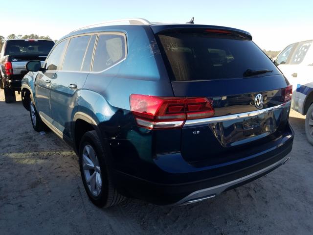 Photo 2 VIN: 1V2DR2CA7KC553929 - VOLKSWAGEN ATLAS SE 