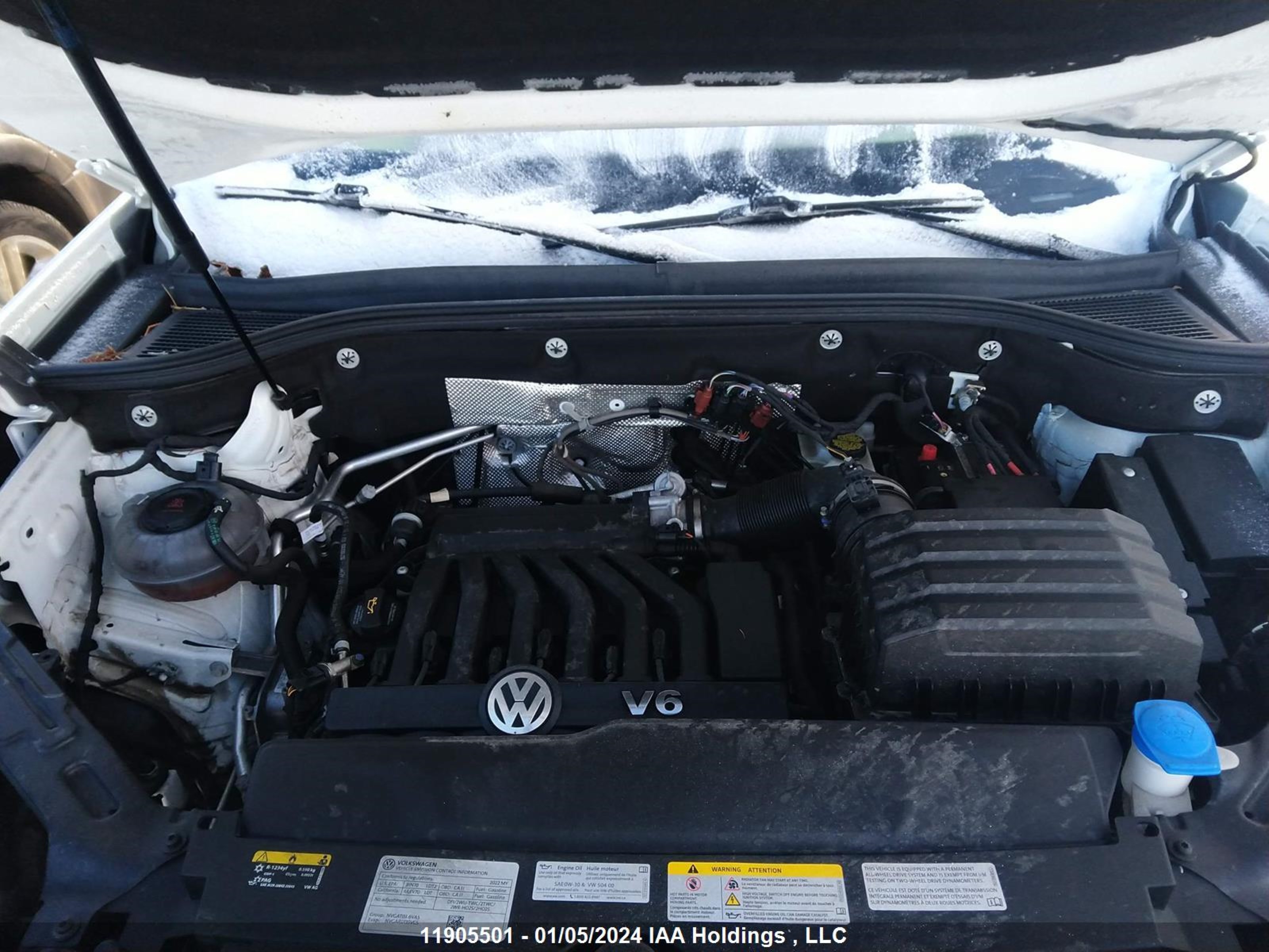 Photo 9 VIN: 1V2FE2CA3NC214268 - VOLKSWAGEN ATLAS CROSS SPORT 