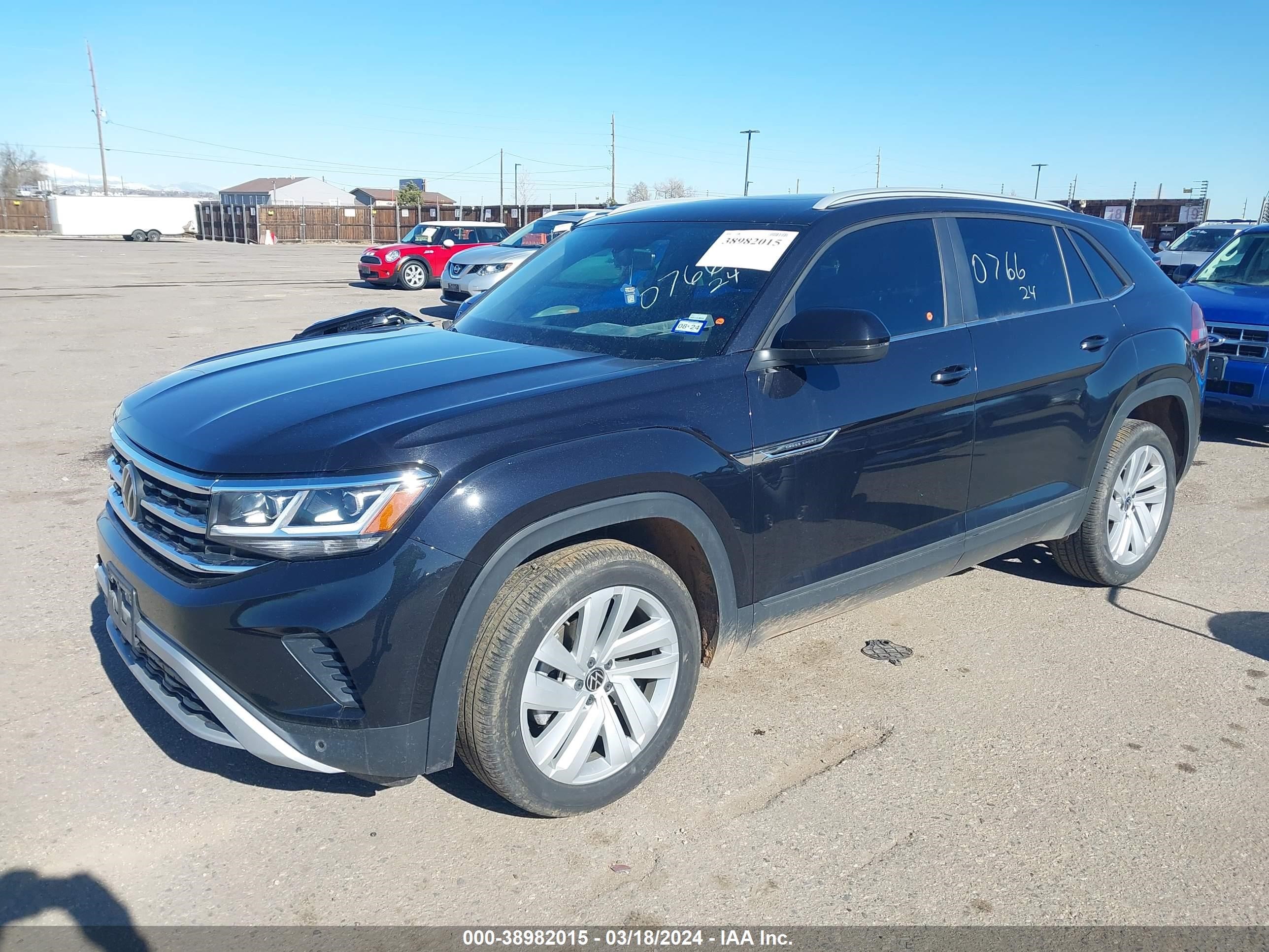 Photo 1 VIN: 1V2JE2CA0NC231331 - VOLKSWAGEN ATLAS CROSS SPORT 