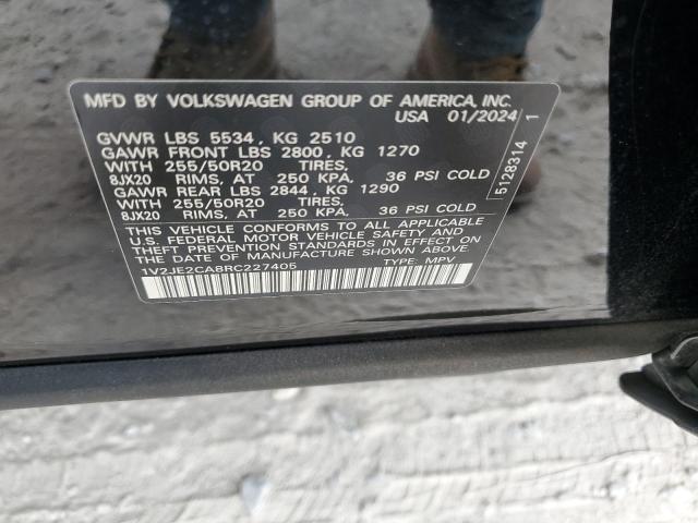 Photo 12 VIN: 1V2JE2CA8RC227405 - VOLKSWAGEN ATLAS CROS 