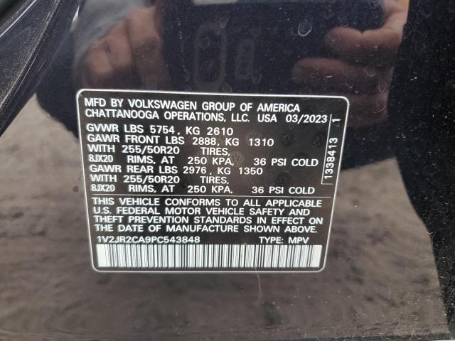 Photo 12 VIN: 1V2JR2CA9PC543848 - VOLKSWAGEN ATLAS SE 