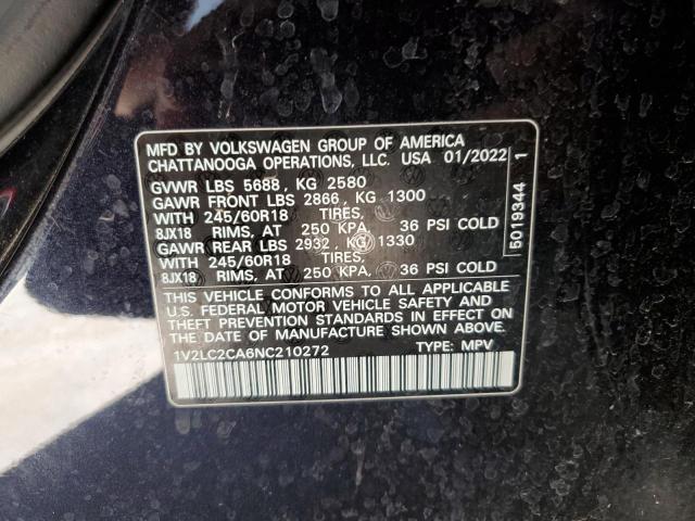 Photo 13 VIN: 1V2LC2CA6NC210272 - VOLKSWAGEN ATLAS 