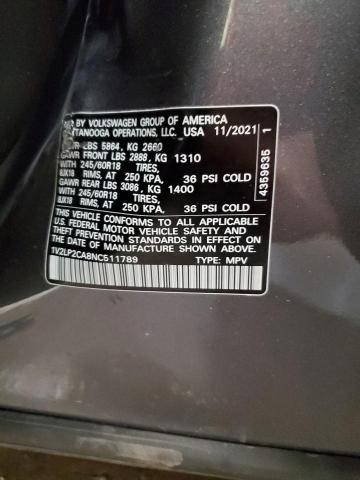 Photo 13 VIN: 1V2LP2CA8NC511789 - VOLKSWAGEN ATLAS 