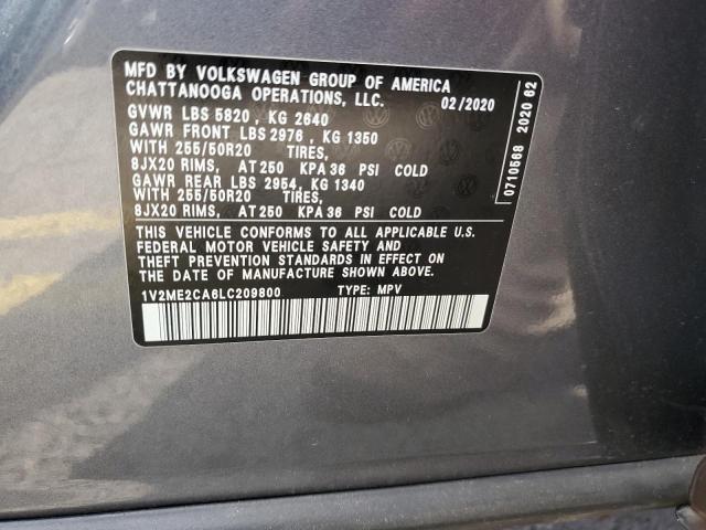 Photo 13 VIN: 1V2ME2CA6LC209800 - VOLKSWAGEN ATLAS 