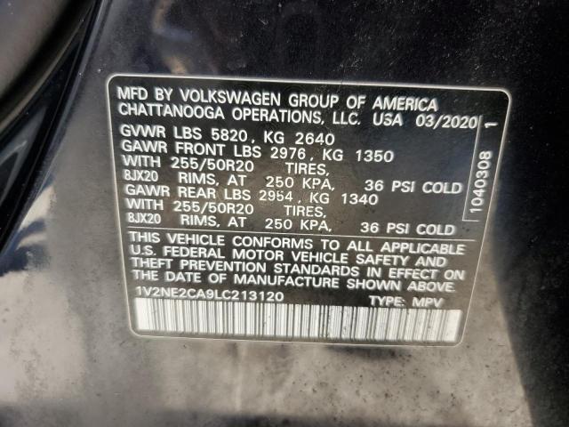 Photo 12 VIN: 1V2NE2CA9LC213120 - VOLKSWAGEN ATLAS CROS 