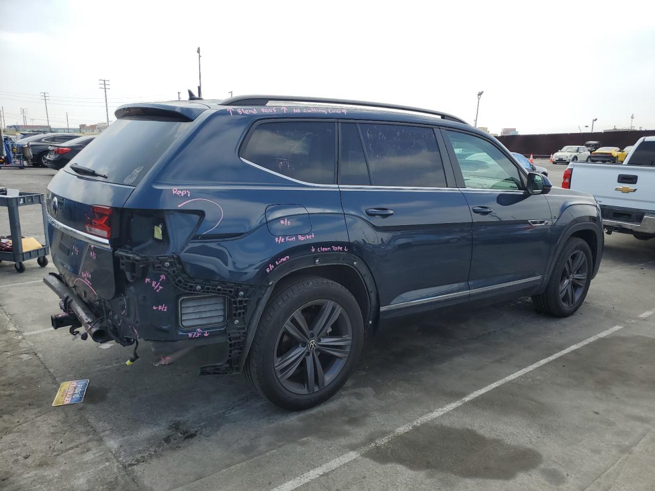 Photo 2 VIN: 1V2PR2CA1MC542571 - VOLKSWAGEN ATLAS 