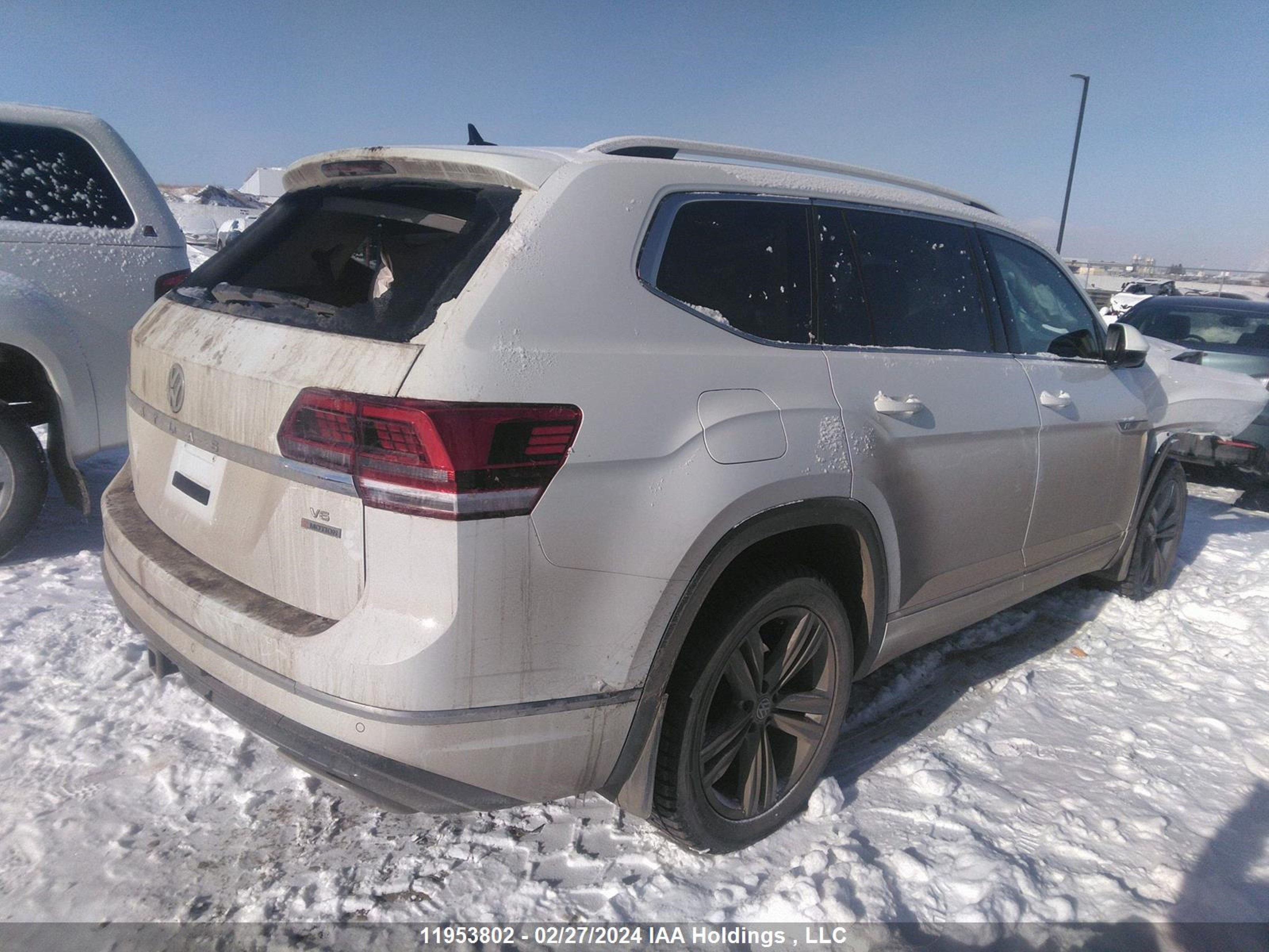 Photo 3 VIN: 1V2TR2CA8JC582656 - VOLKSWAGEN ATLAS 