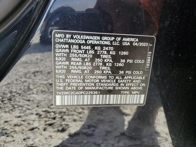 Photo 12 VIN: 1V2WC2CA0PC225351 - VOLKSWAGEN ATLAS 