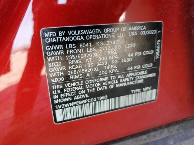 Photo 13 VIN: 1V2WNPE86PC021963 - VOLKSWAGEN ID.4 PRO S 