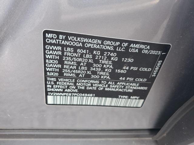 Photo 12 VIN: 1V2WNPE87PC049481 - VOLKSWAGEN ID.4 PRO S 